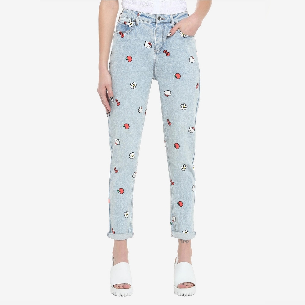 Hello Kitty Icons Mom Jeans